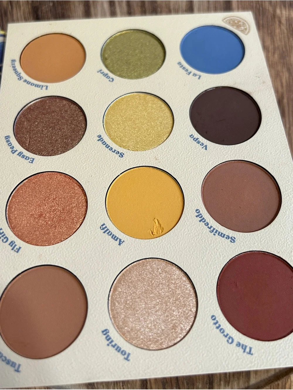 Colourpop limoncello eyeshadow